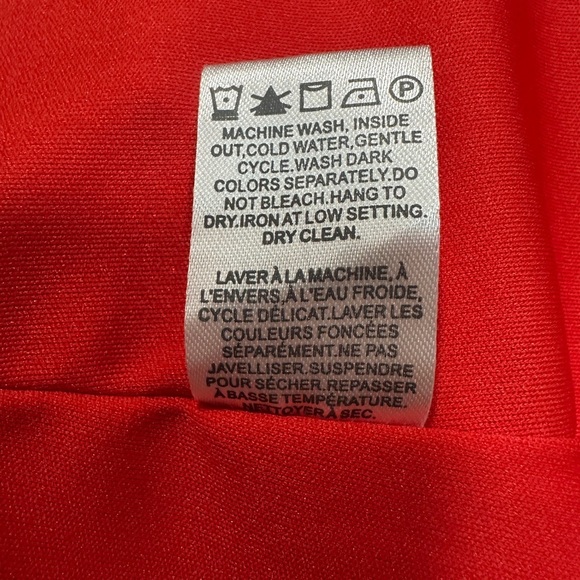 RW&CO Red Sheath Midi Dress Sleeveless Halter fits (M/S) - Picture 11 of 13